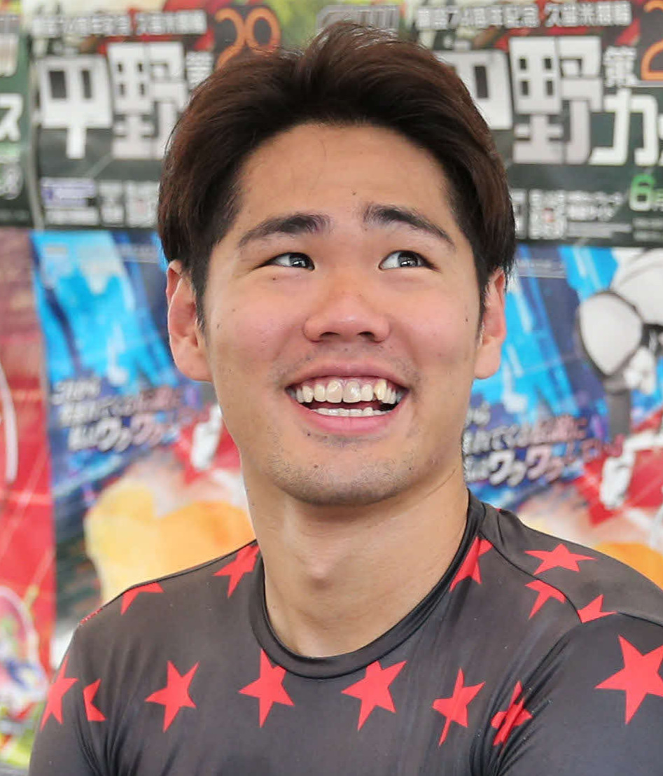 2予を突破して笑顔の伊藤颯馬（撮影・冨田成美）