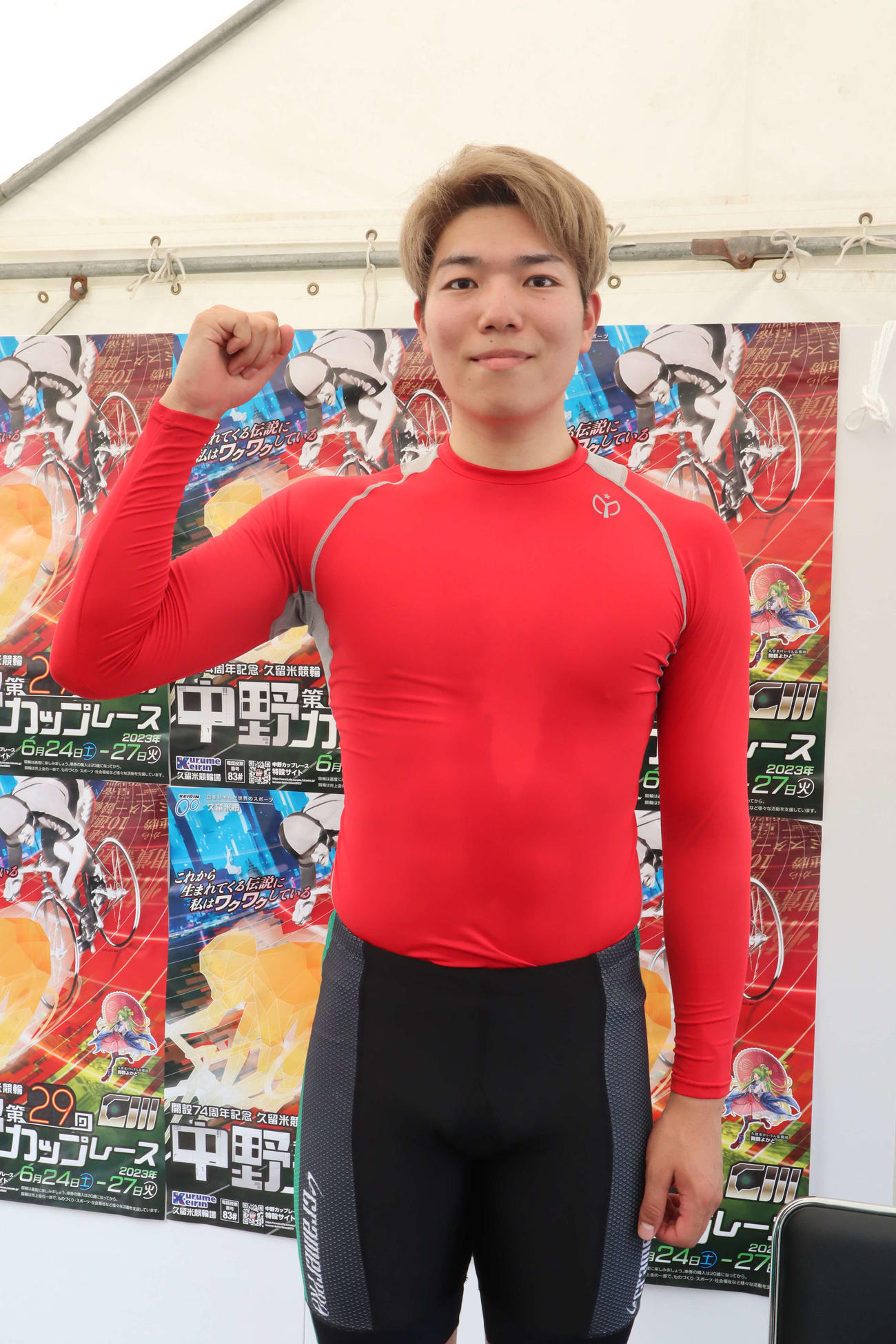 レインボーカップ・チャレンジファイナルを制した岸田剛（撮影・音無剛）