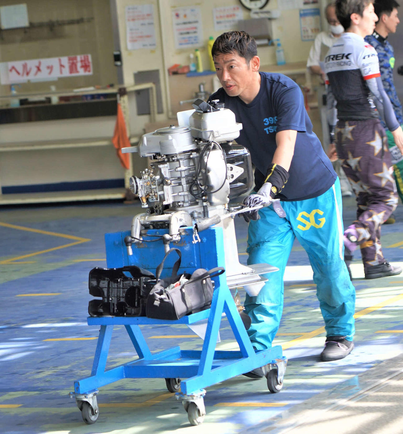 徳山SG優出3着から転戦の坪井康晴。初日選抜12R5枠から戦う