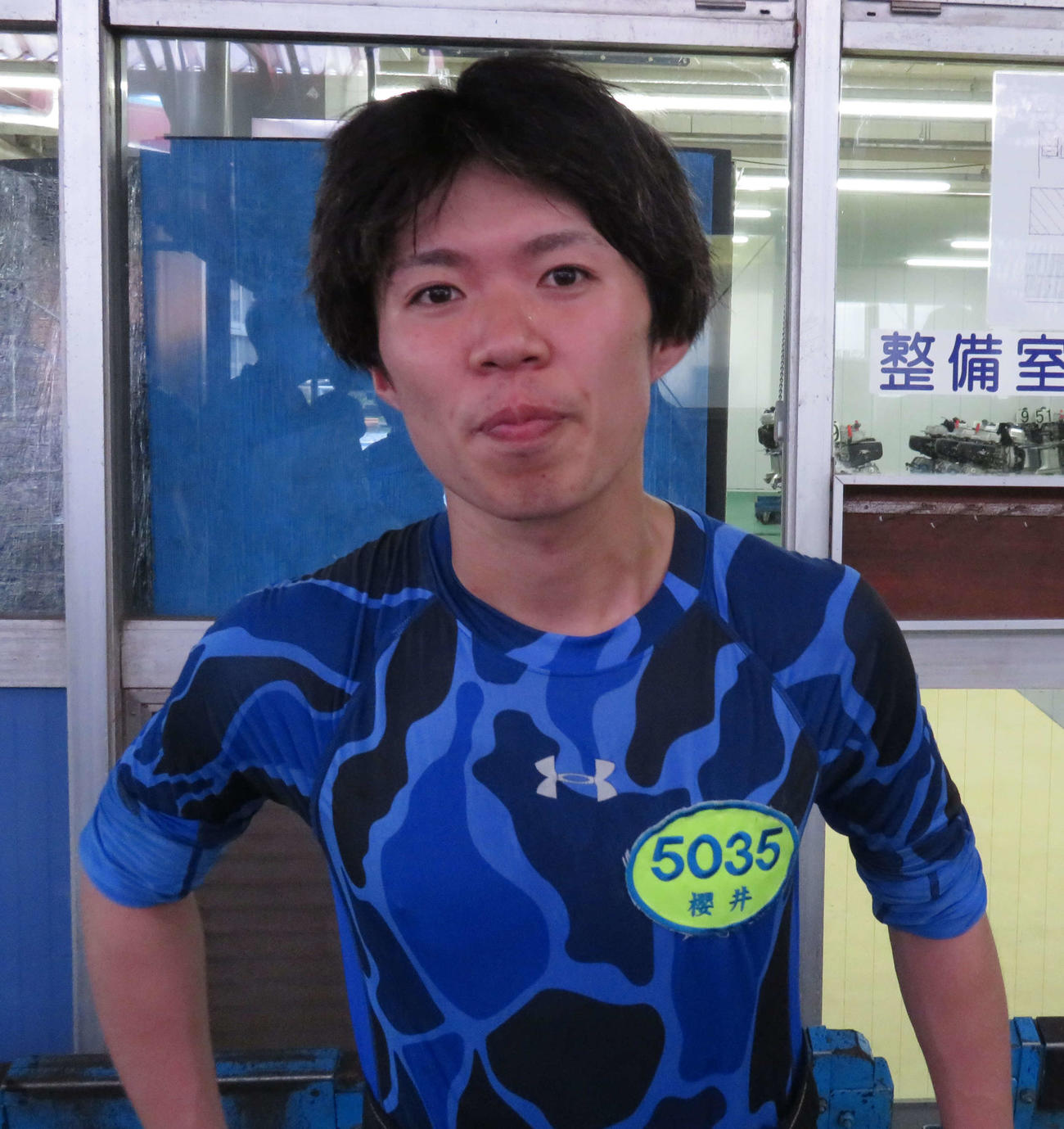 力強く初日連勝を飾った桜井優