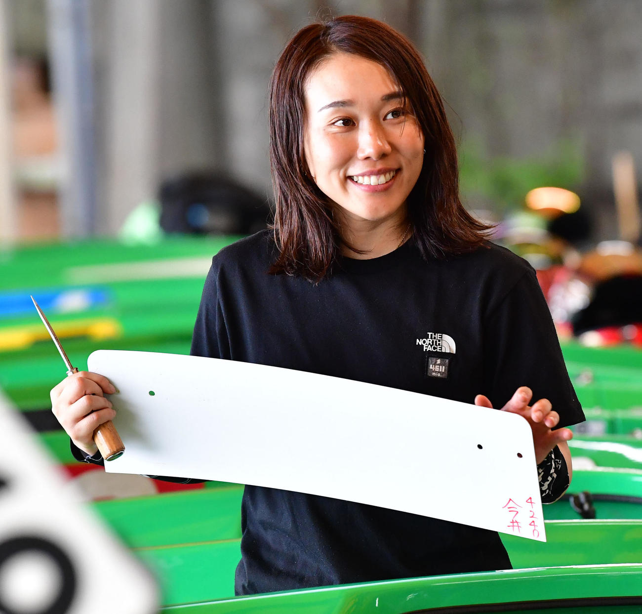 全国ボートレース甲子園前検　4611今井美亜（撮影・前岡正明）