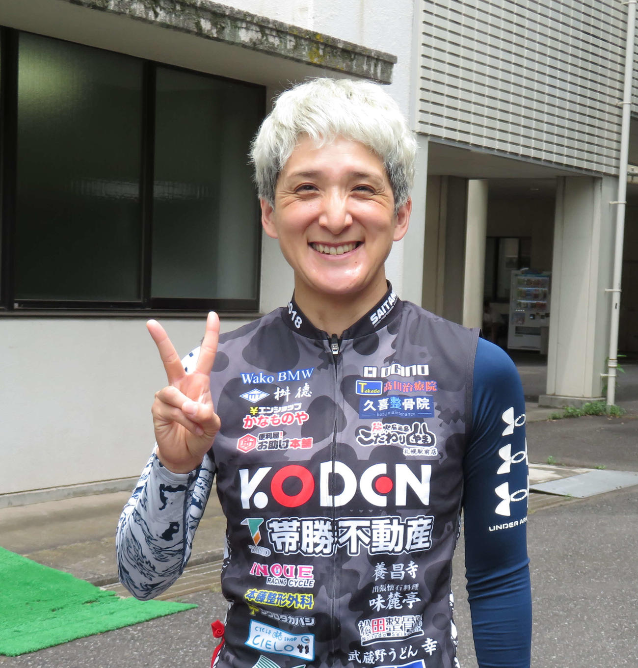 地元で好スタートを切った高橋梨香（撮影・栗田文人）