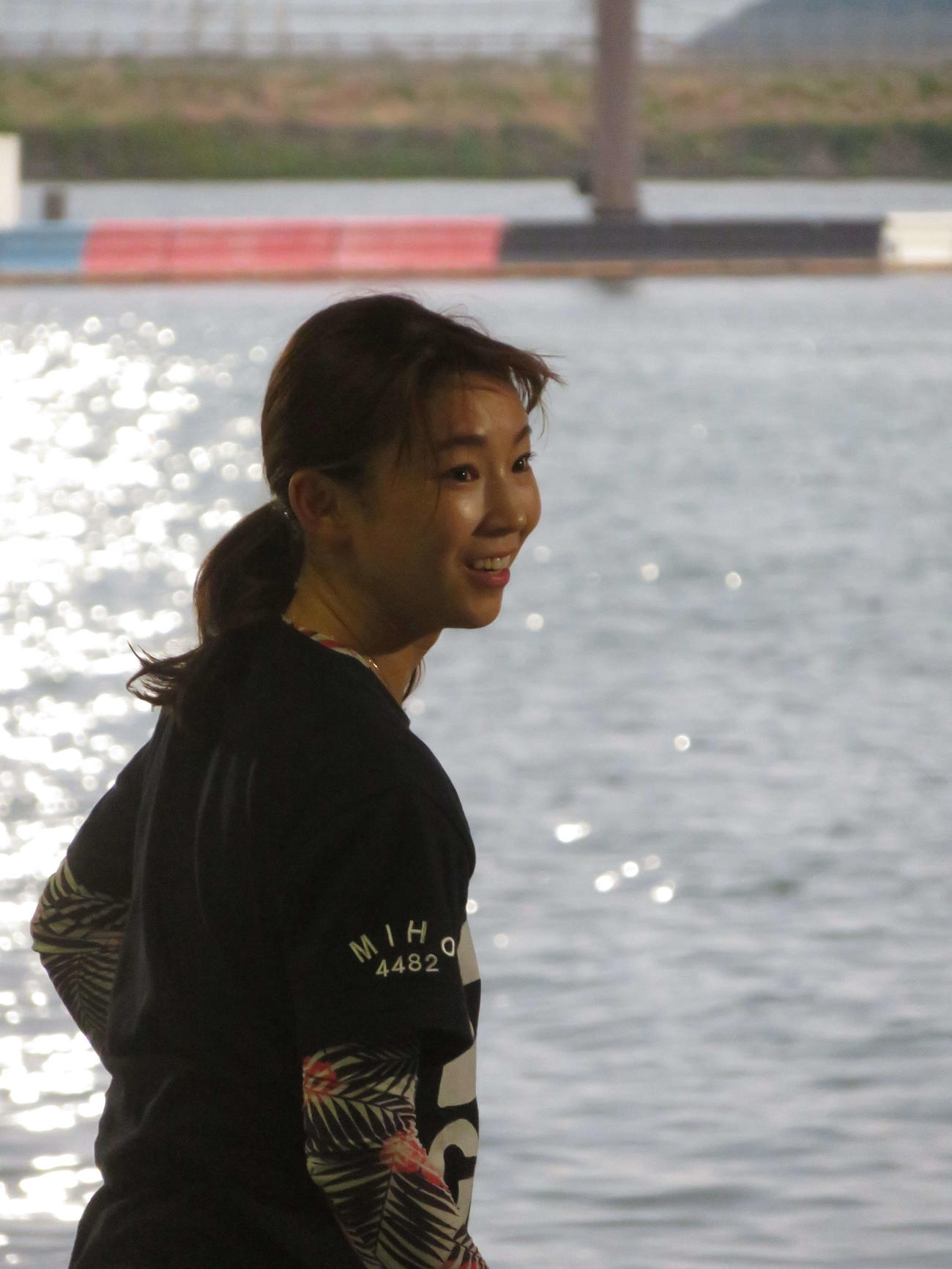 無傷の3連勝を飾って笑顔の守屋美穂