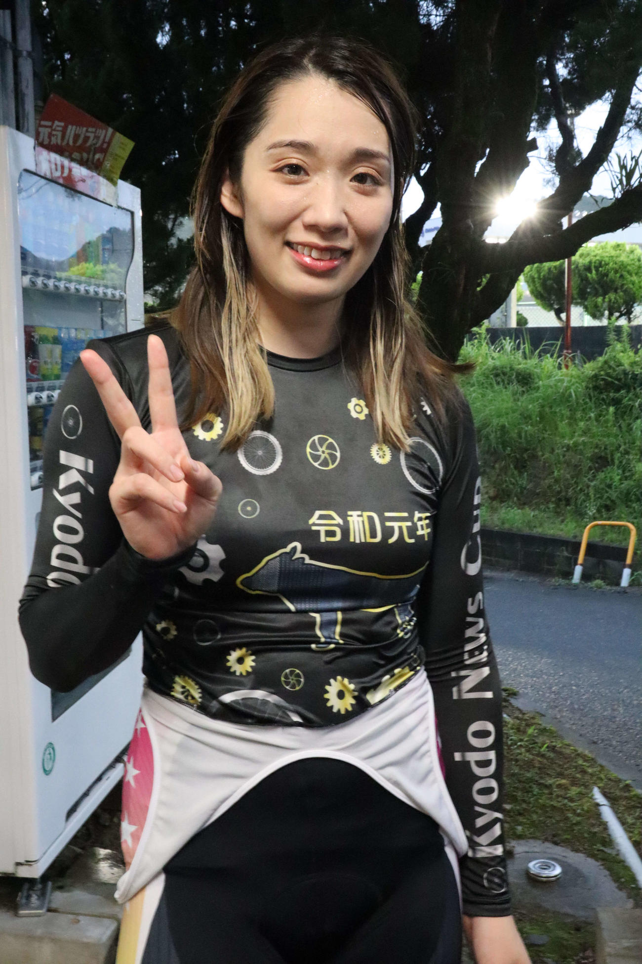 当地負けなしの吉川美穂が打倒、山原さくらに燃える（撮影・音無剛）