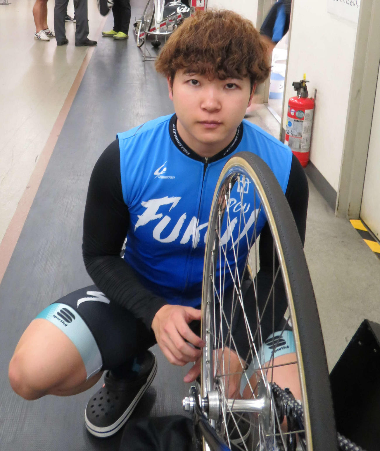 立川初登場の小松原正登が穴を開けるか（撮影・栗田文人）