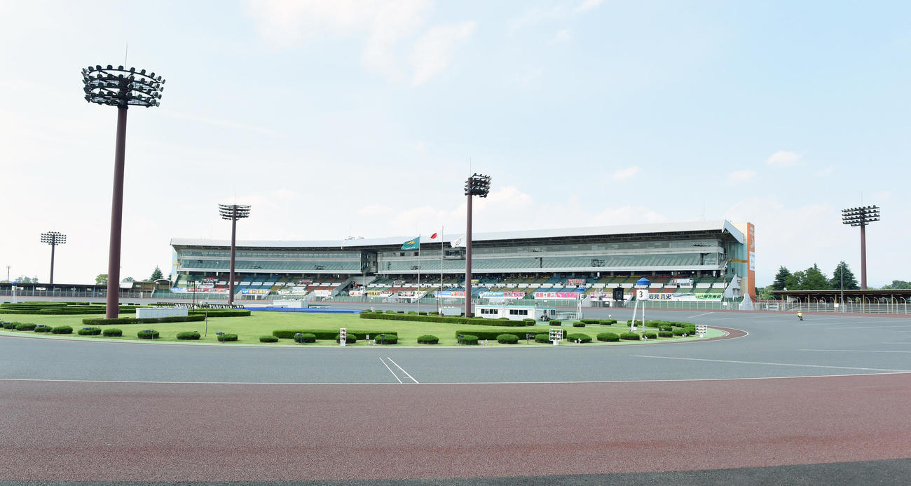 伊勢崎オートレース場（2016年8月11日撮影）