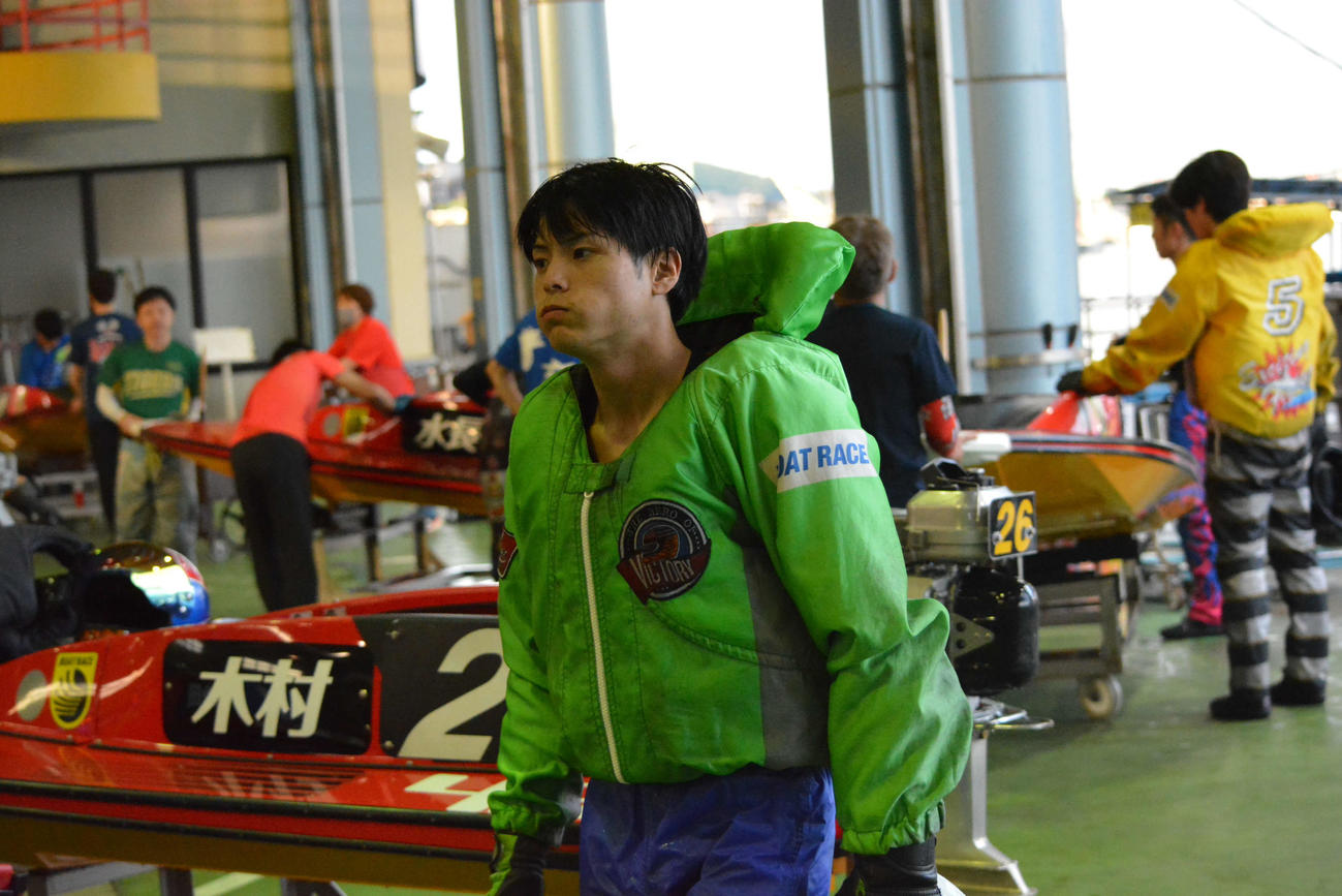 小野京平は初日5Rで6枠から2着に奮闘した