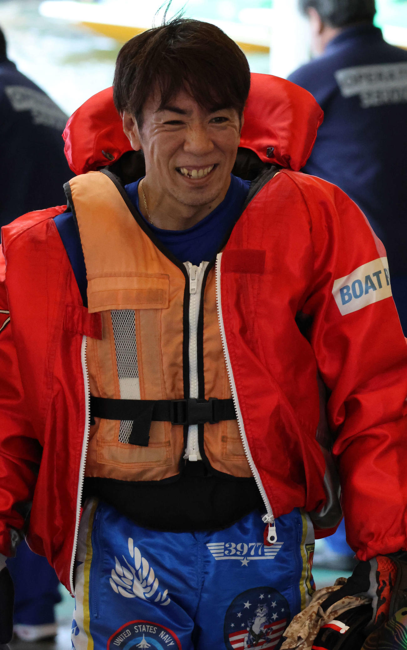 山本兼士は2日目9Rで頭脳プレー。4カドに陣取りスタート一撃で内の艇を粉砕。波乱を巻き起こした