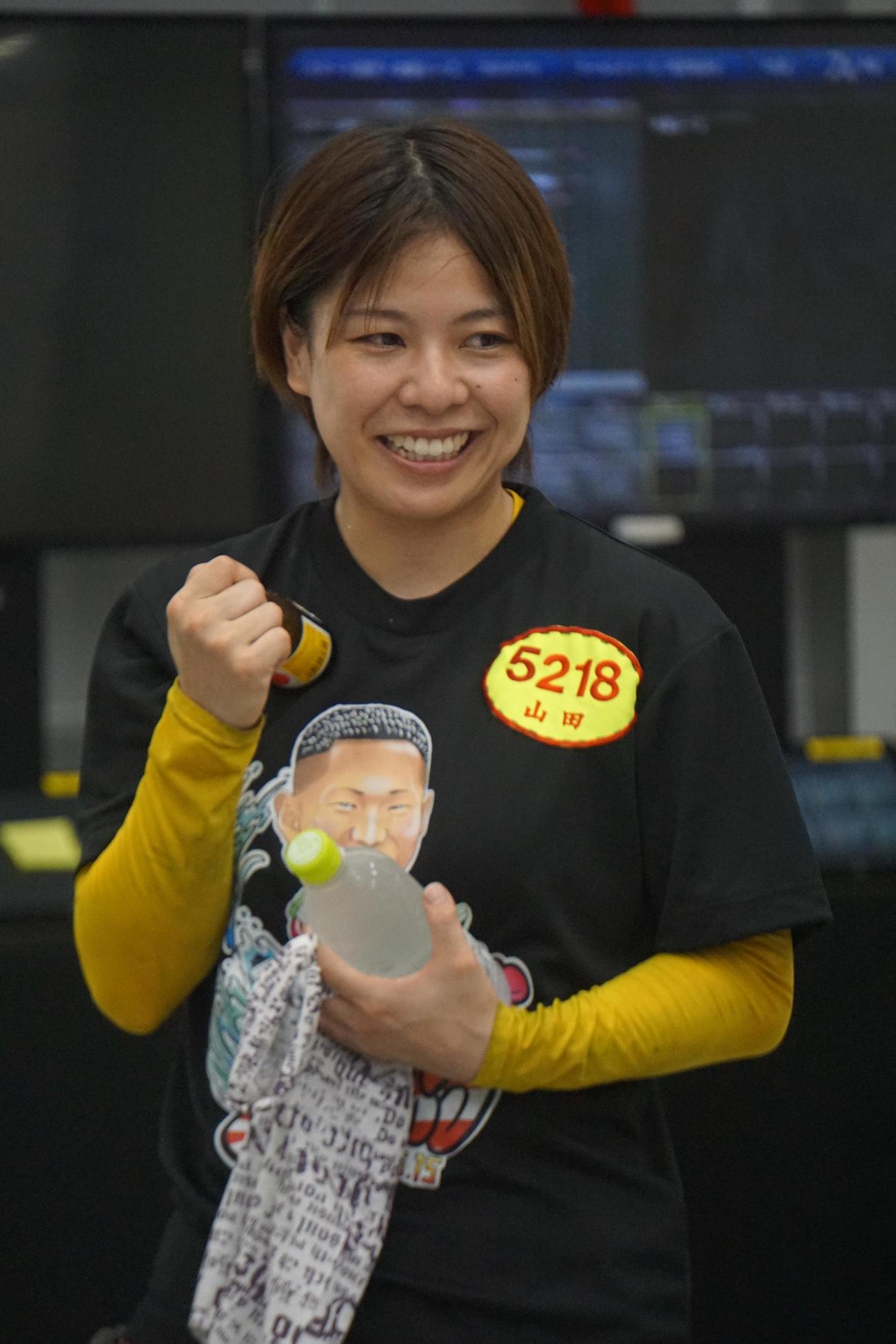 山田理央が初の予選突破を飾った