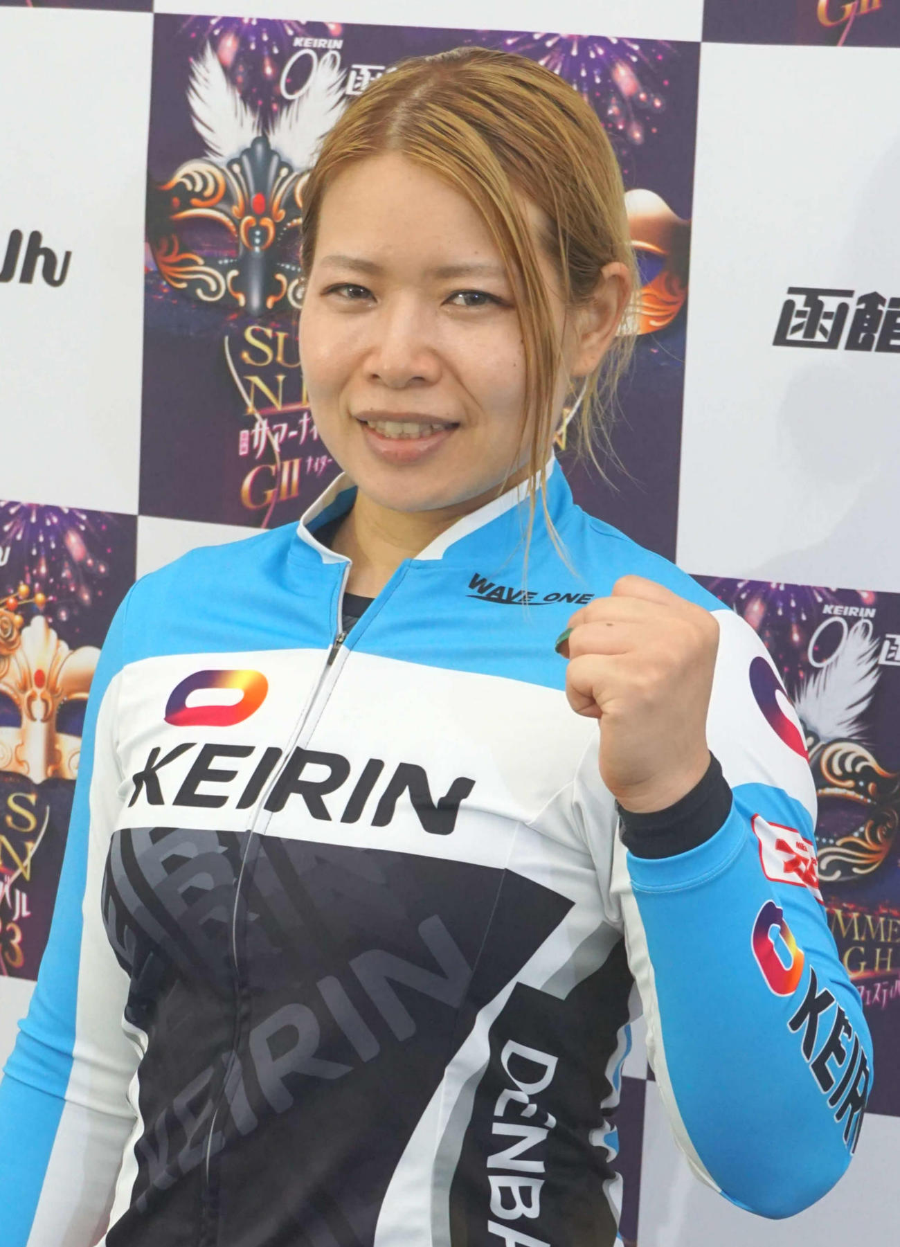 オープニング勝利を飾った石井寛子