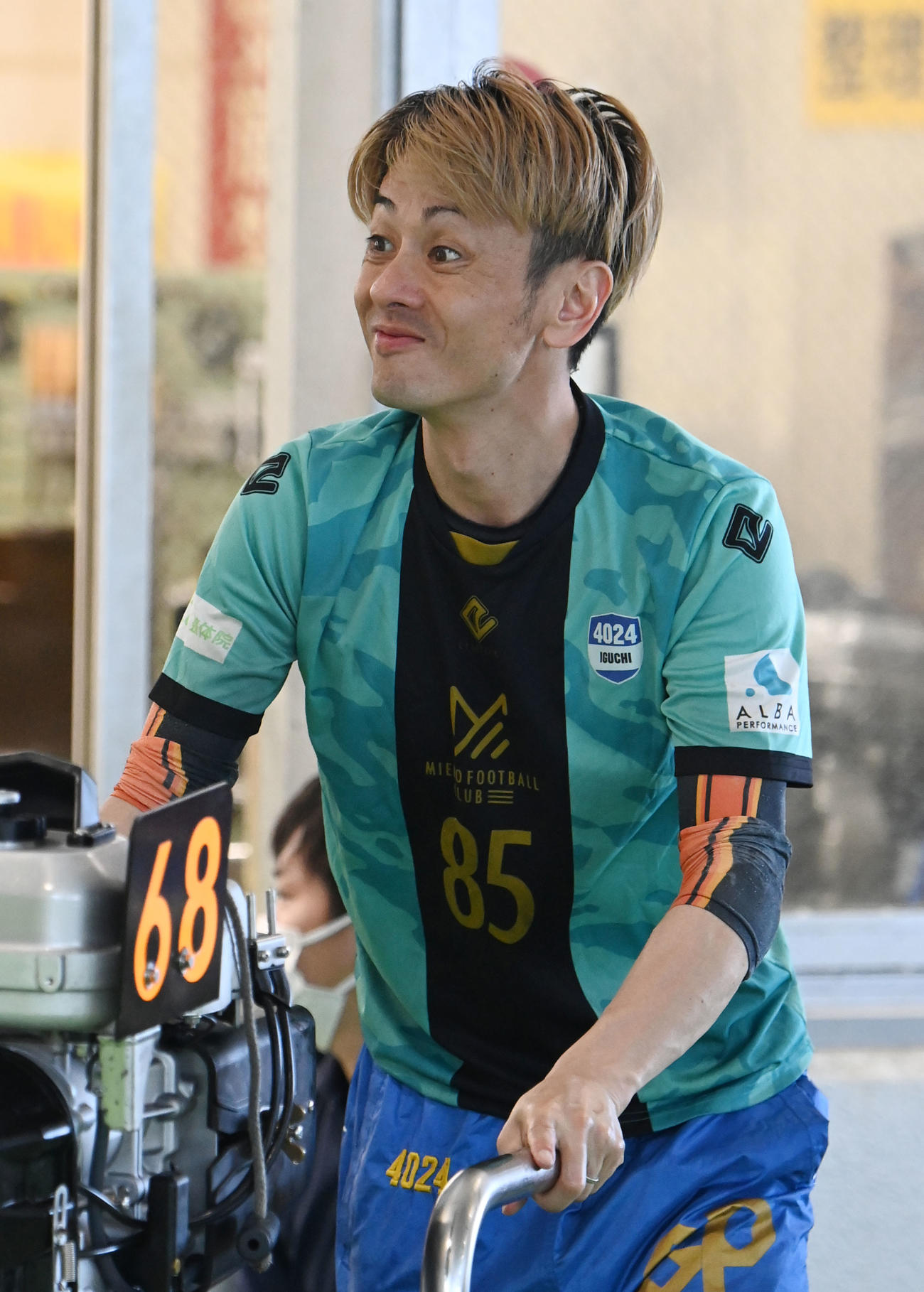 井口佳典（撮影・和賀正仁）