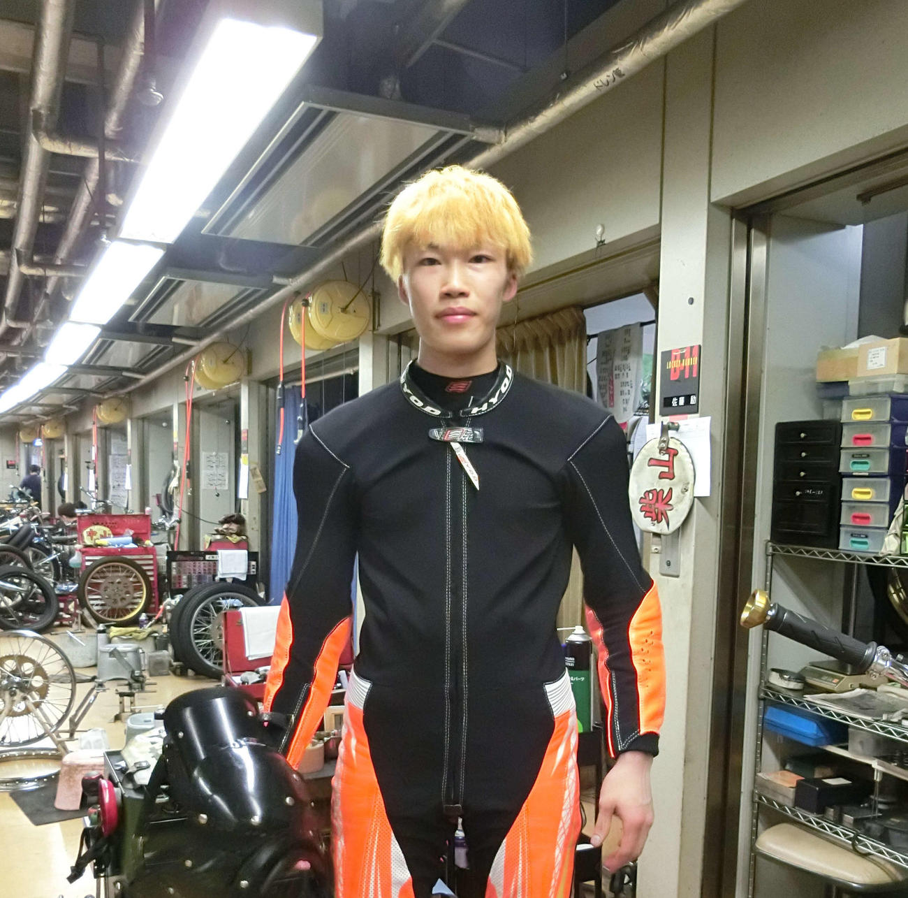 佐藤励はセッティングで乗りづらさを解消して連勝する（撮影・海老原実）