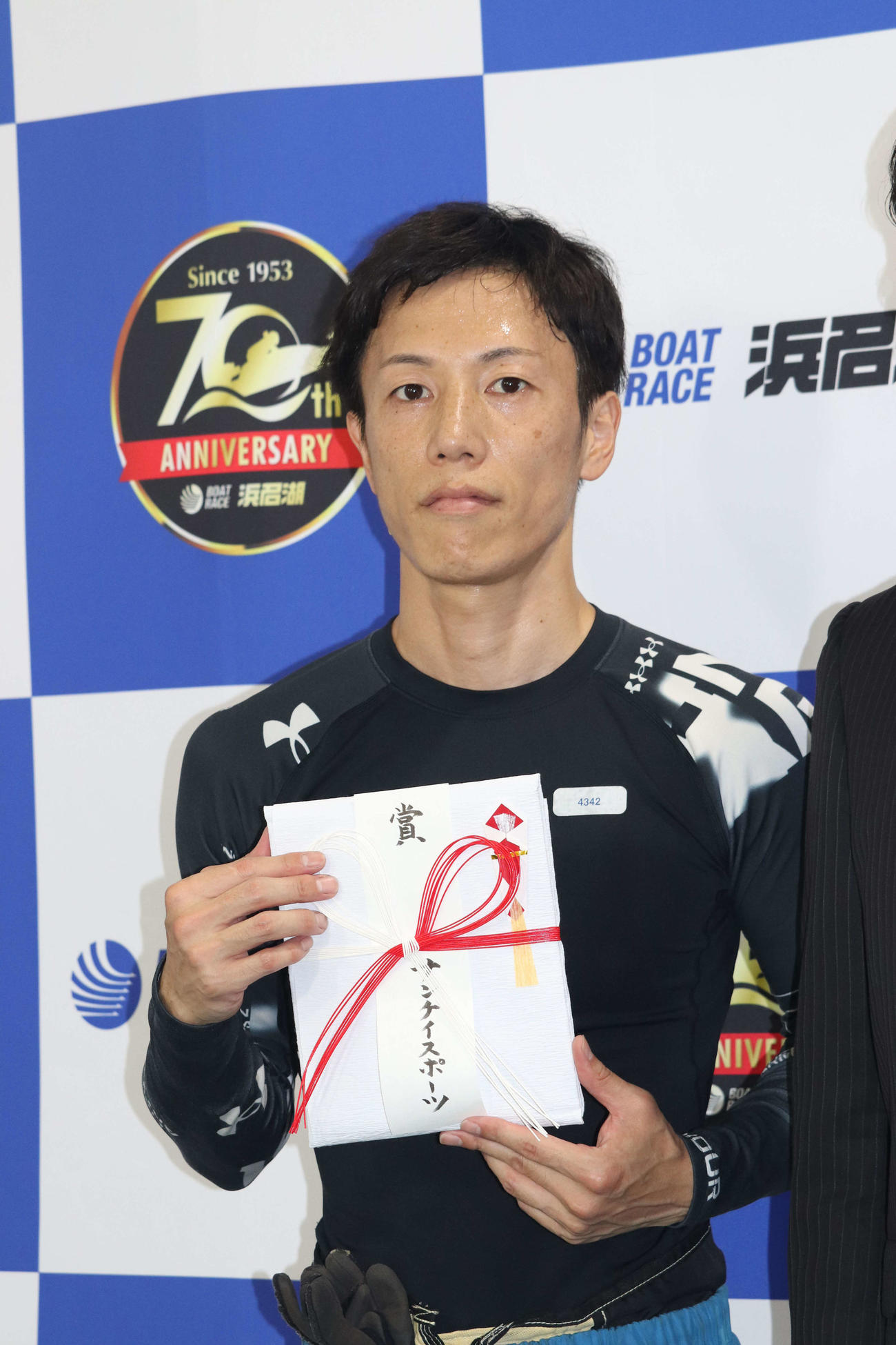 優勝した谷野錬志（撮影・神田成史）