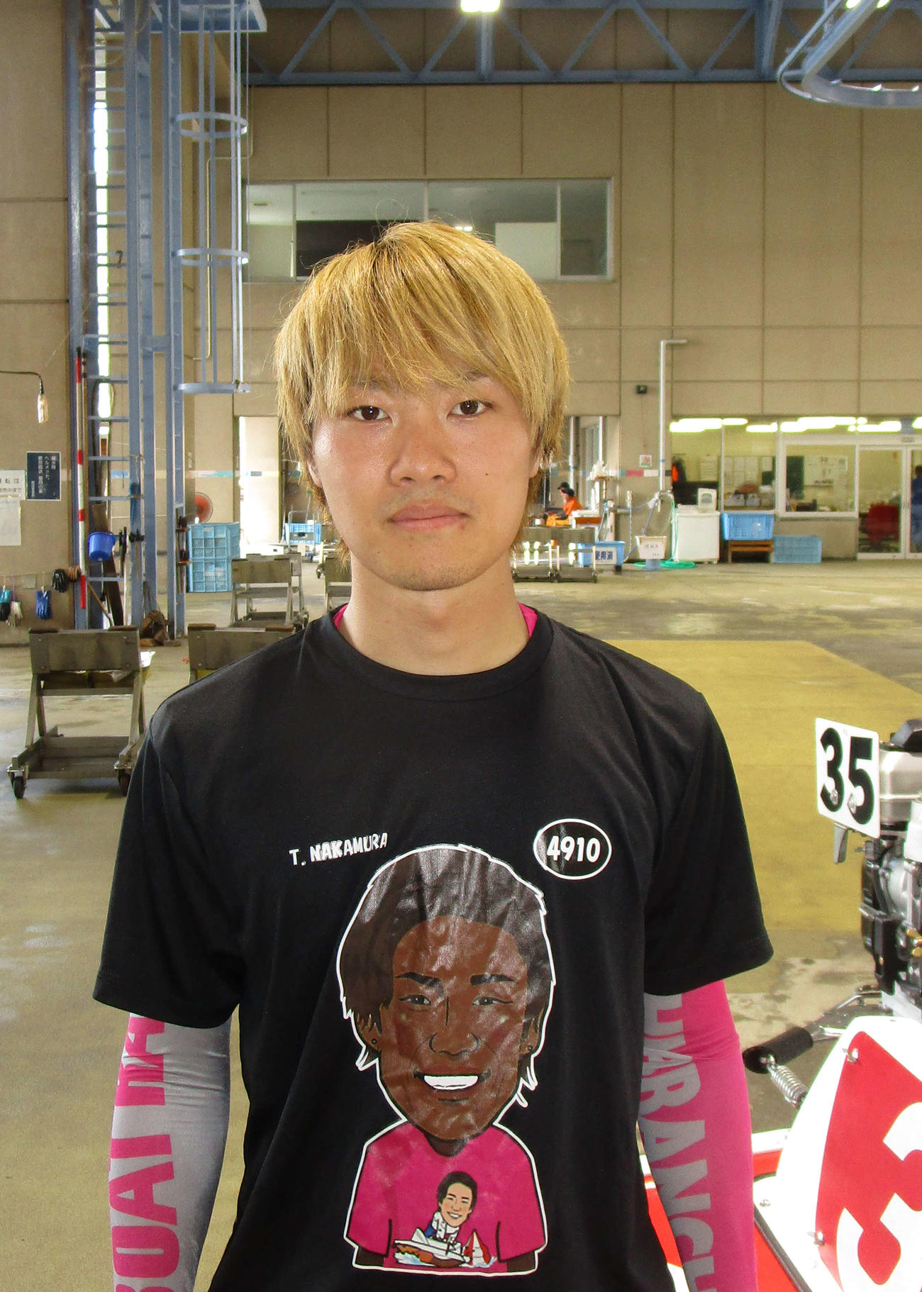 3日目1、3着と上昇気配。相性のいい徳山で準優好枠取りを狙う中村泰平（撮影・安井雅彦）