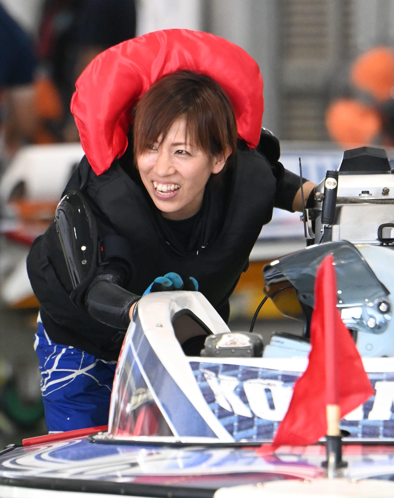長嶋万記が女子で唯一の準優進出を決めた（撮影・和賀正仁）