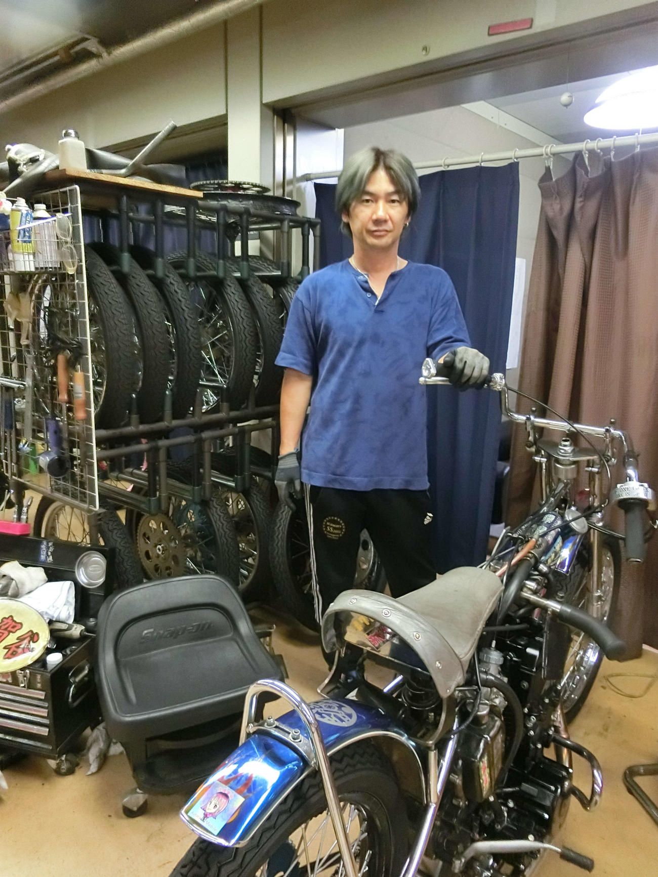 動きを良化させた加賀谷建明が優勝戦線に名乗りを上げた（撮影・海老原実）