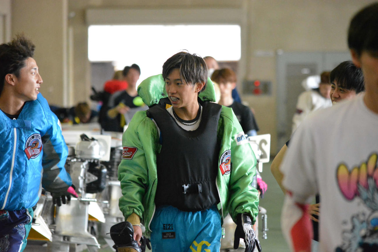 定松勇樹が初日12Rのドリームを制し、連勝発進を決めた