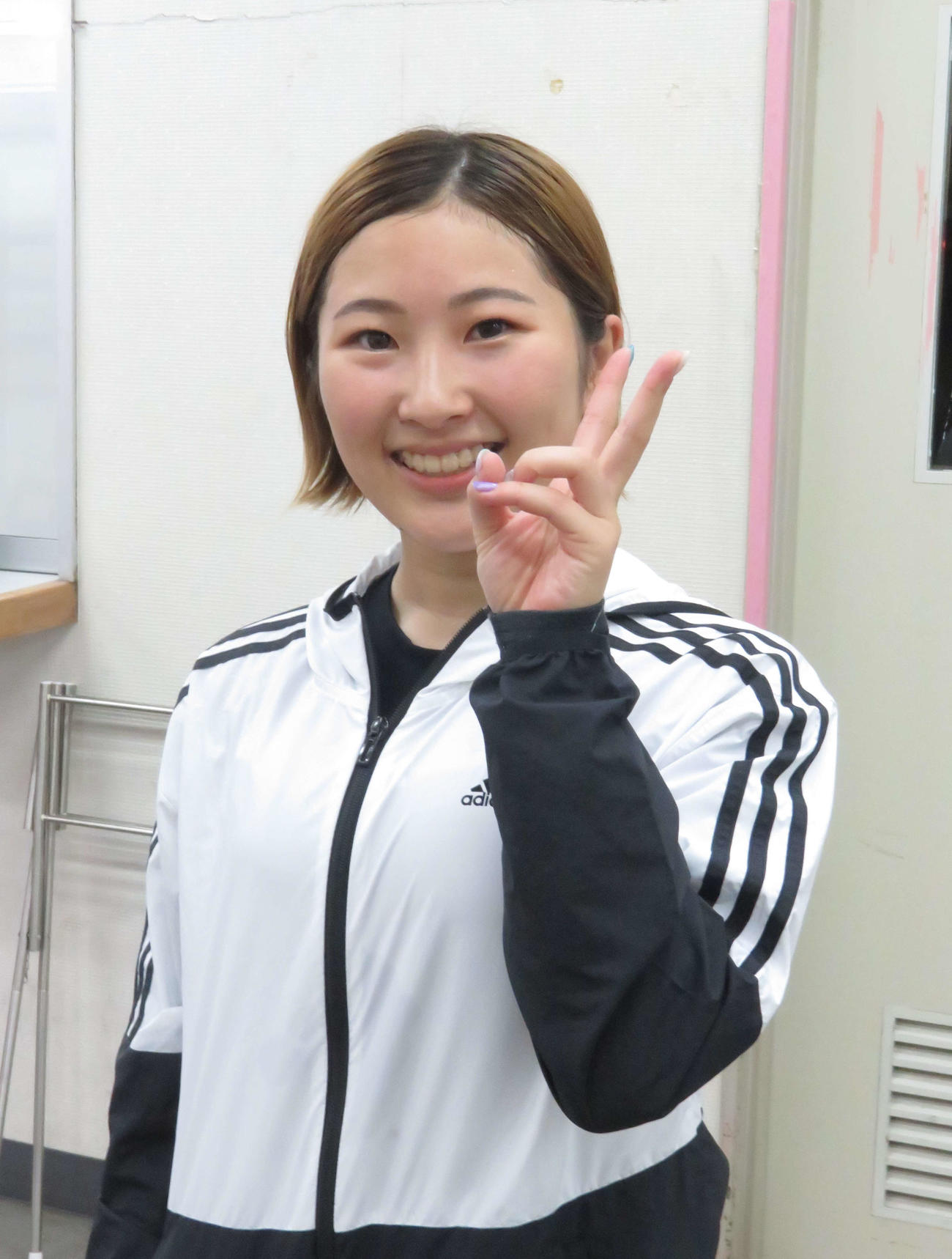 3カ月ぶりの決勝進出を決めた近沢諒香は感触も良好