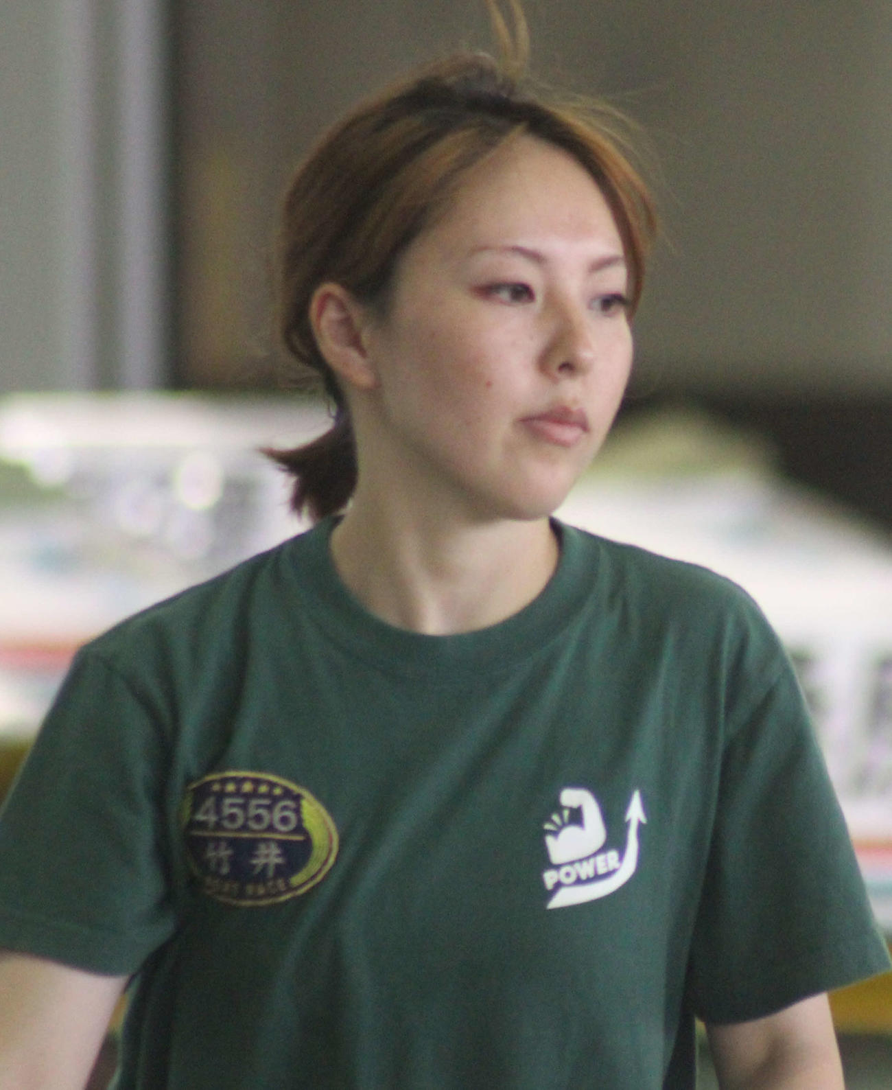 竹井奈美は回り足を中心に悪くない足だ