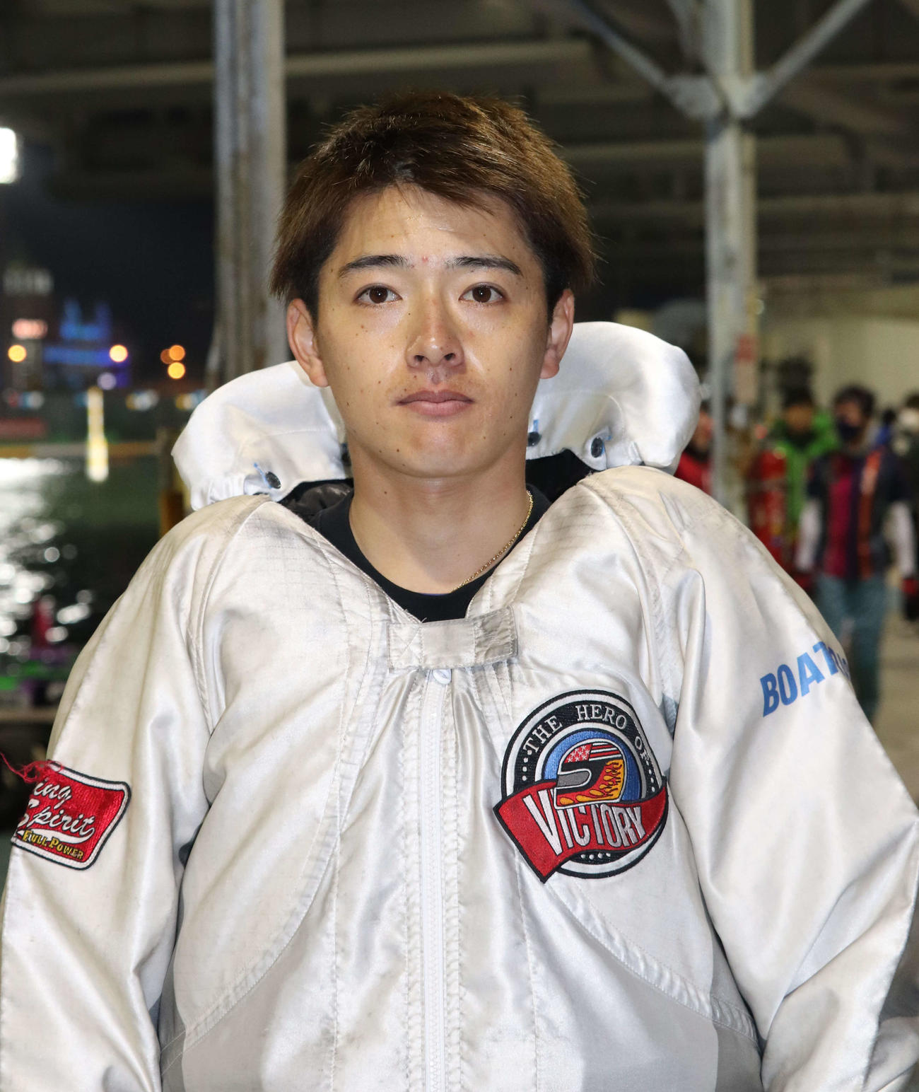 羽野直也が格上ハンドルでVを奪取する（撮影・神田成史）