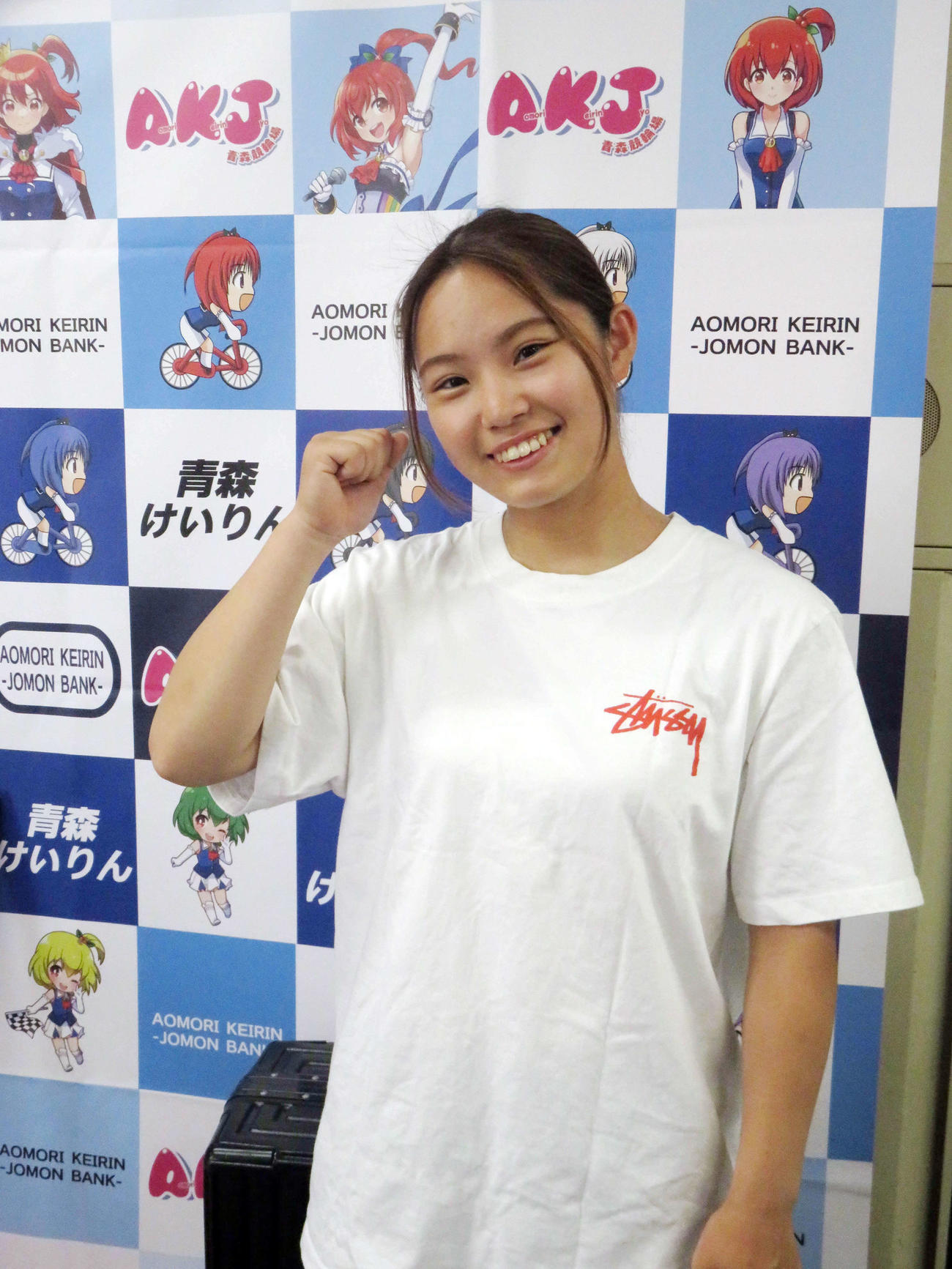 神戸暖稀羽は憧れの選手と隣の枠となり気合が入る
