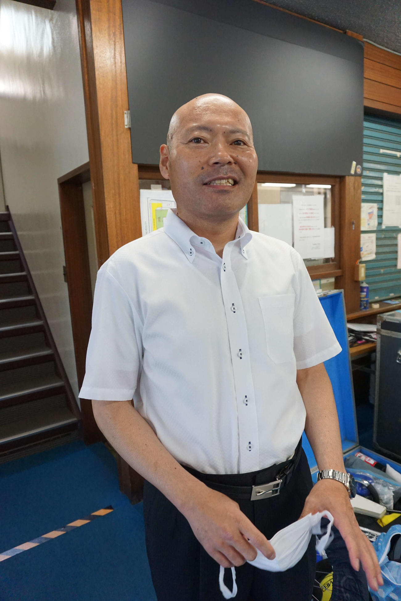 今期初戦を迎える煤賀隆幸は好目標を得た