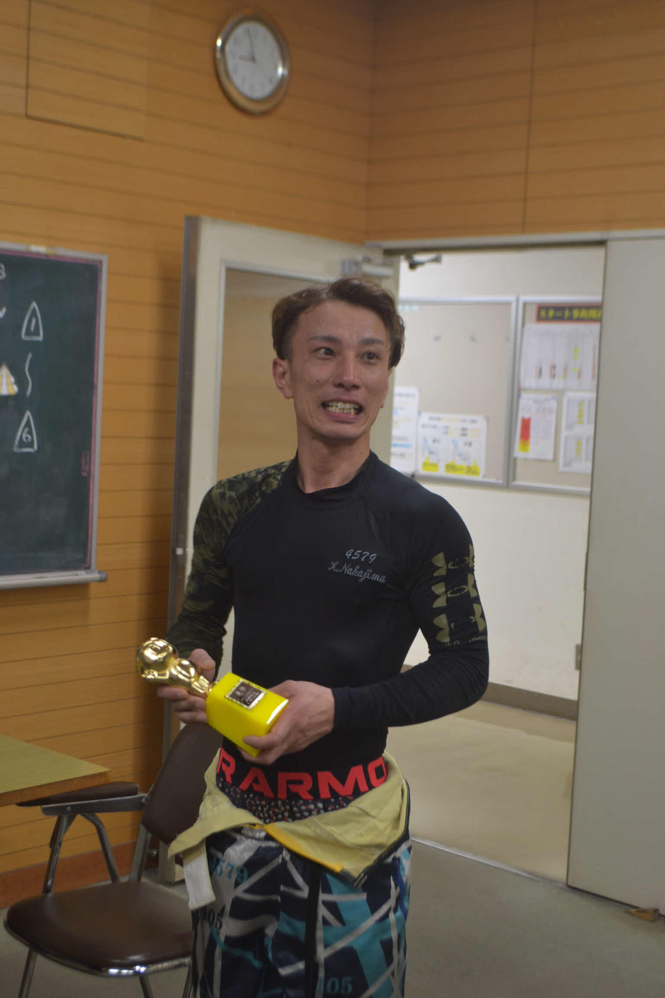 ソフトバンクホークス杯　5コースから2M逆転で制した中嶋健一郎は若松初優勝を飾った