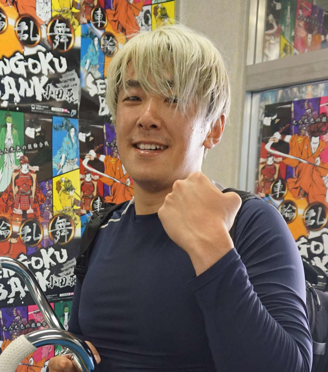 予選初勝利を挙げた鈴木康平