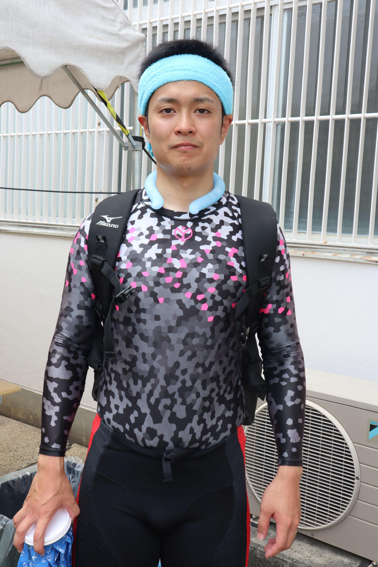 予選で俊敏な動きを見せた阪本和也が地元決勝を目指す