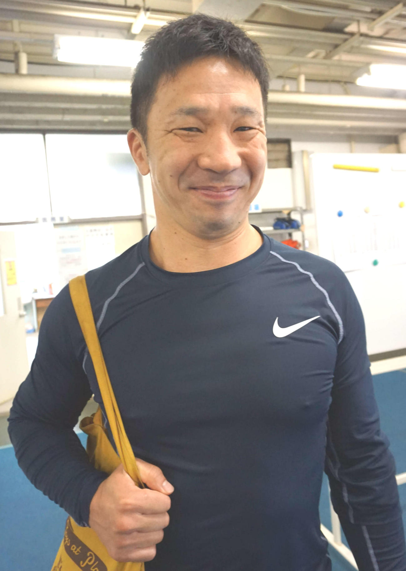 盟友の吉報を受けて笑顔の芦沢大輔