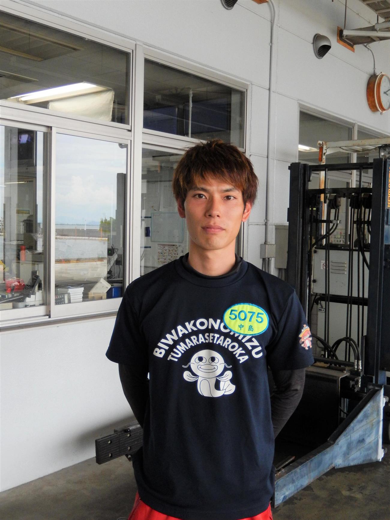 前節優勝戦で2着の中島秀治が、前節Vの25号機をゲットした