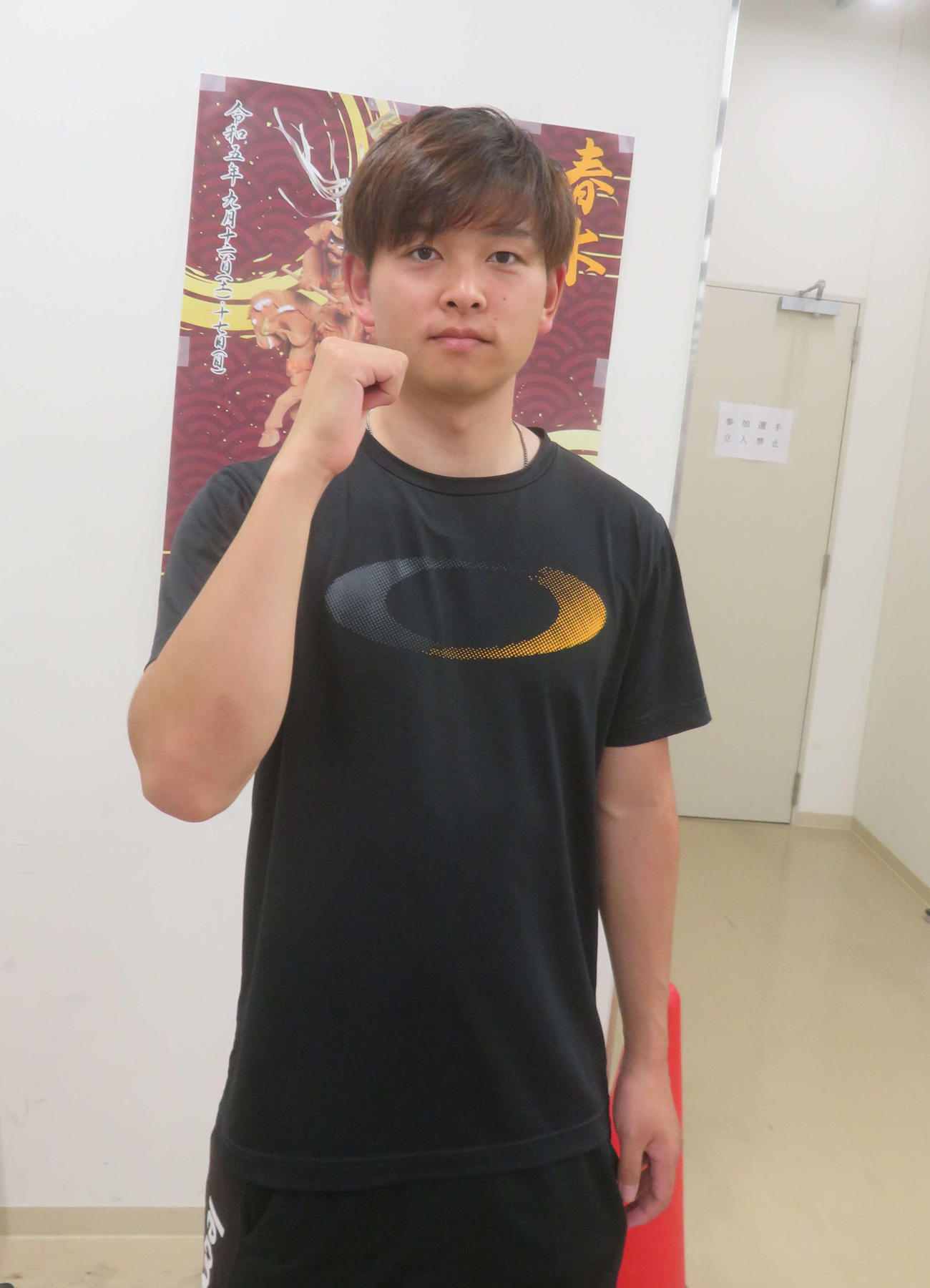 予選2R、「今回はなんとしても決勝進出」と意気込む長松大祐