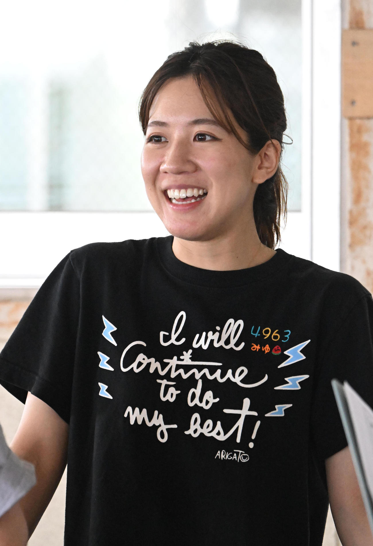 繰り上がり出場の実森美祐が、2大会連続の予選突破を目指す