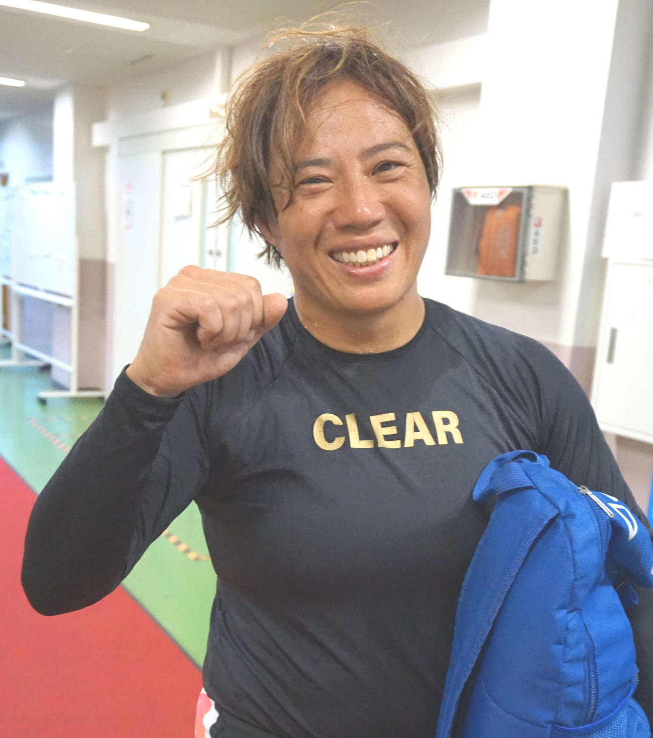 特大の“花火”を打ち上げ破顔一笑の加瀬加奈子