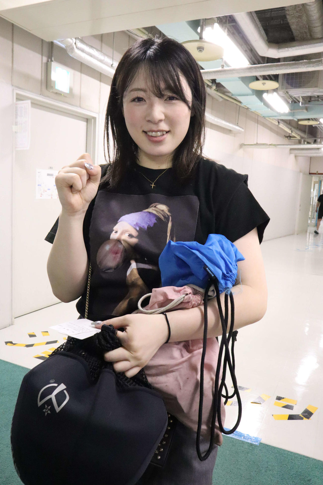 予1・7Rの児玉碧衣が大会初制覇へ好発進を決める（撮影・音無剛）