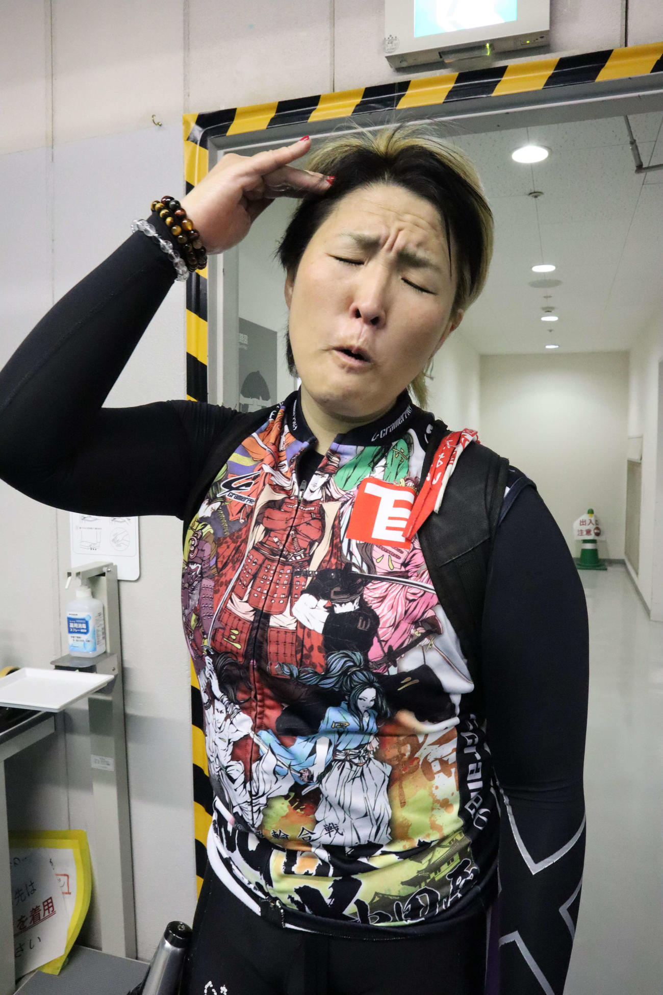 加藤恵は内を空けて2着になったレースを悔やんだ（撮影・音無剛）