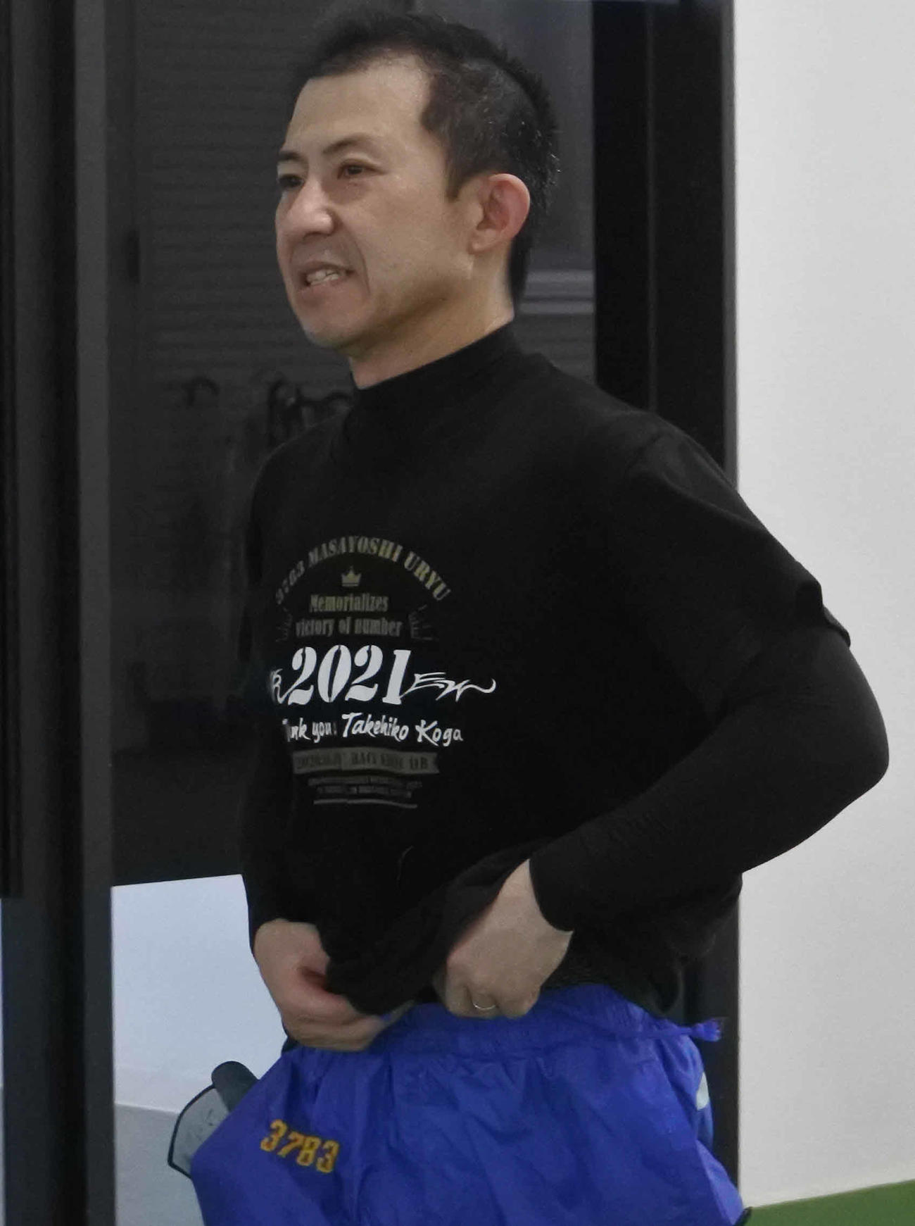 初日12R、瓜生正義がコース有利に先マイする