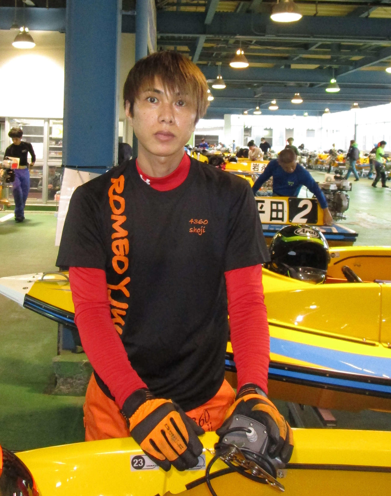 機力は良好。A級復帰へ向け、リズムも良くなった庄司孝輔（撮影・安井雅彦）
