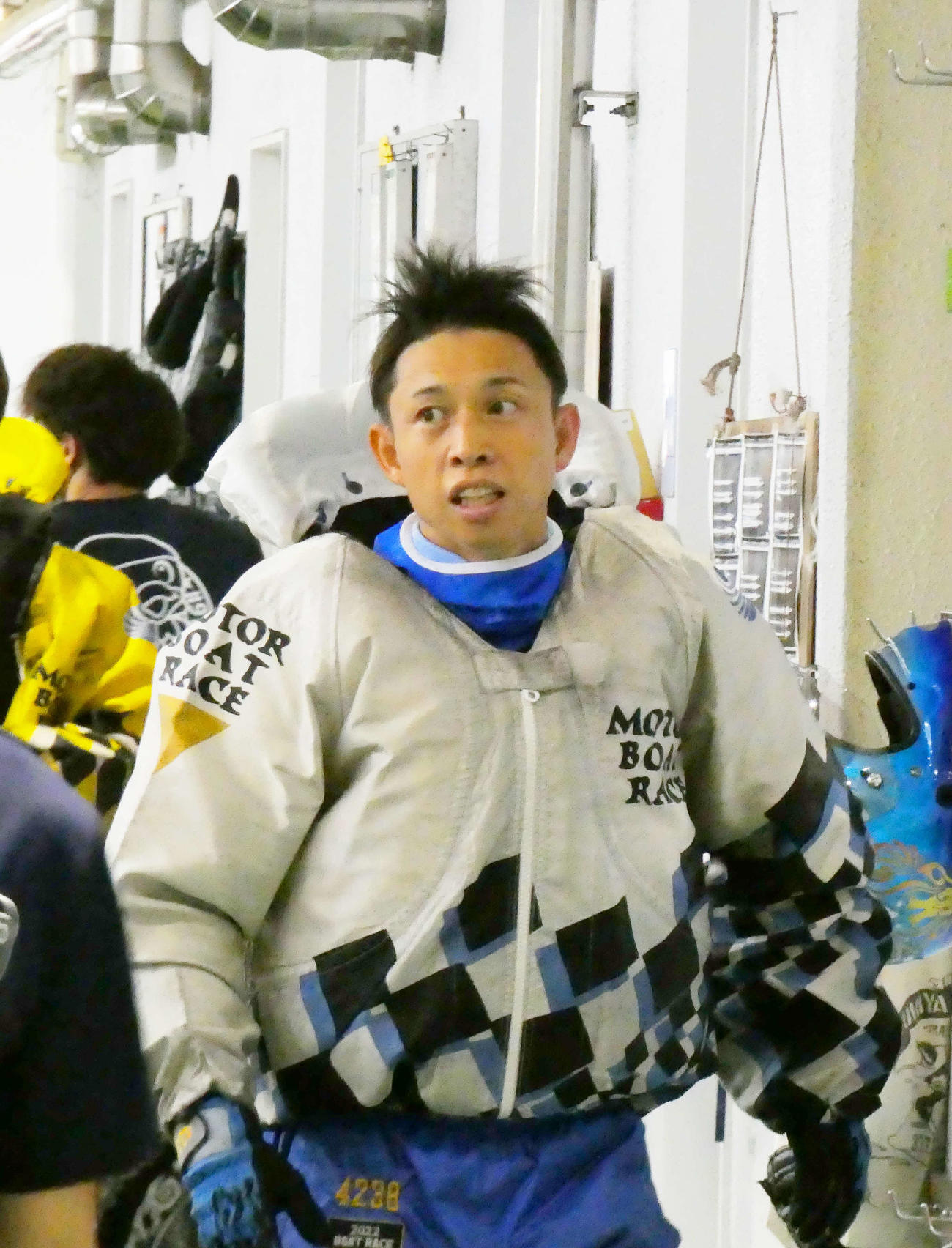 12R優勝戦1枠は毒島誠。しっかり人気に応える！（撮影・前原一樹）