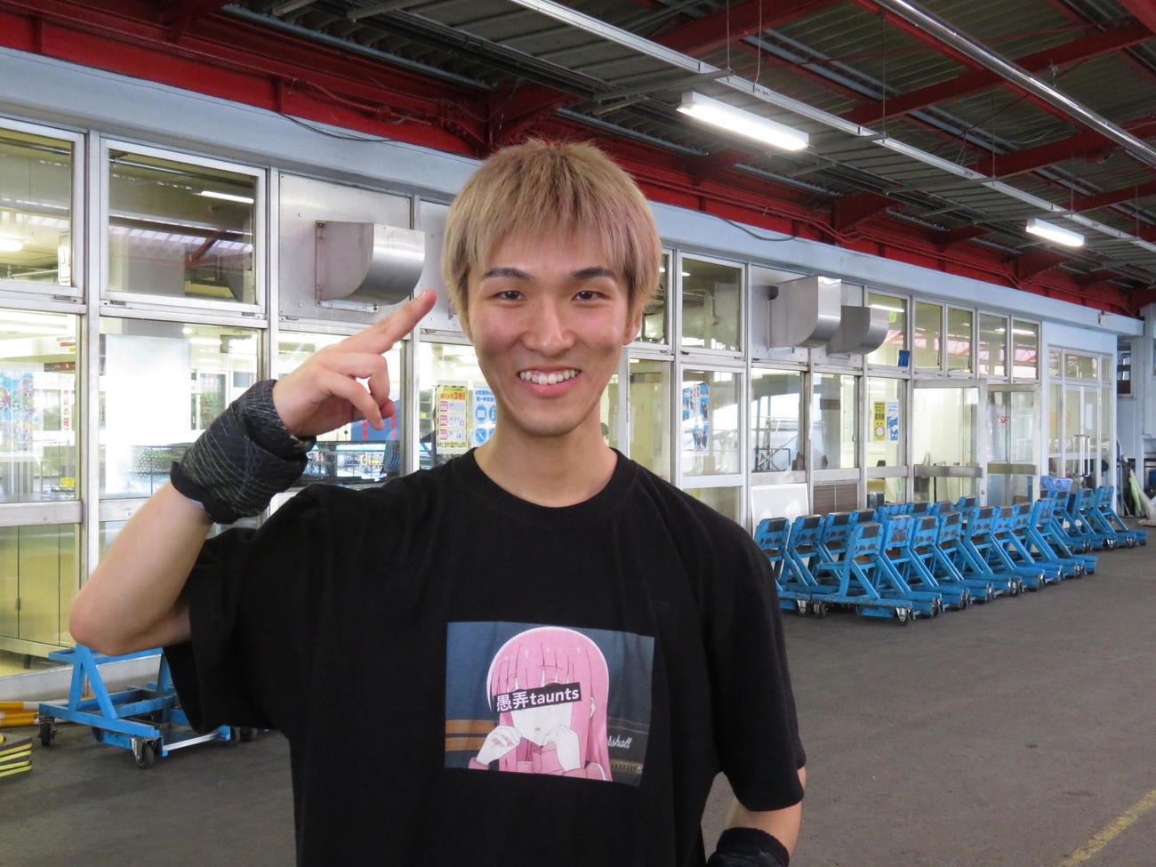 前節デビュー初優勝を飾った石田貴洋