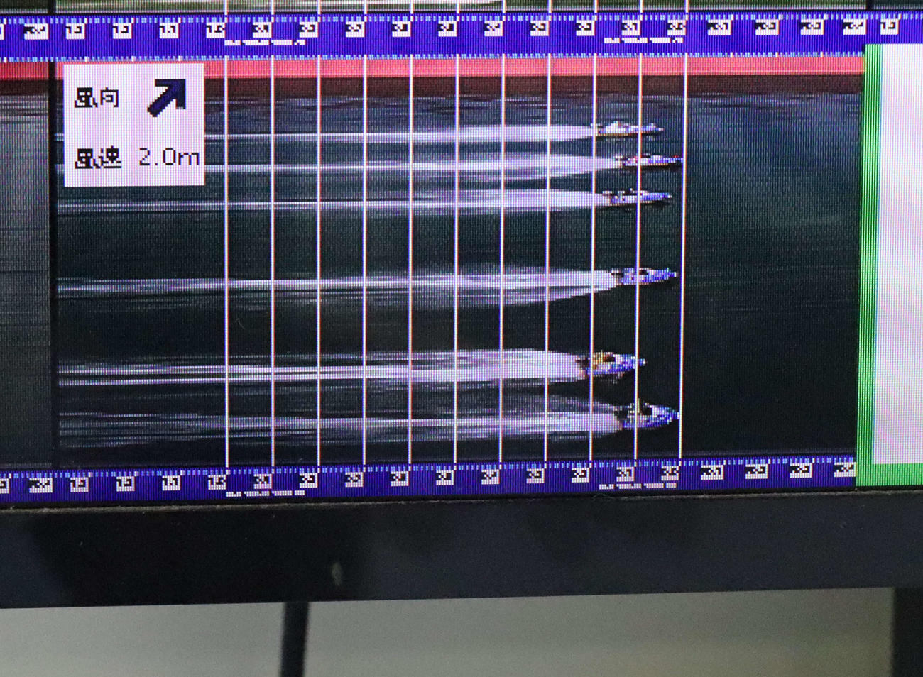 8Rで2コースの赤岩善生が痛恨のフライング散った
