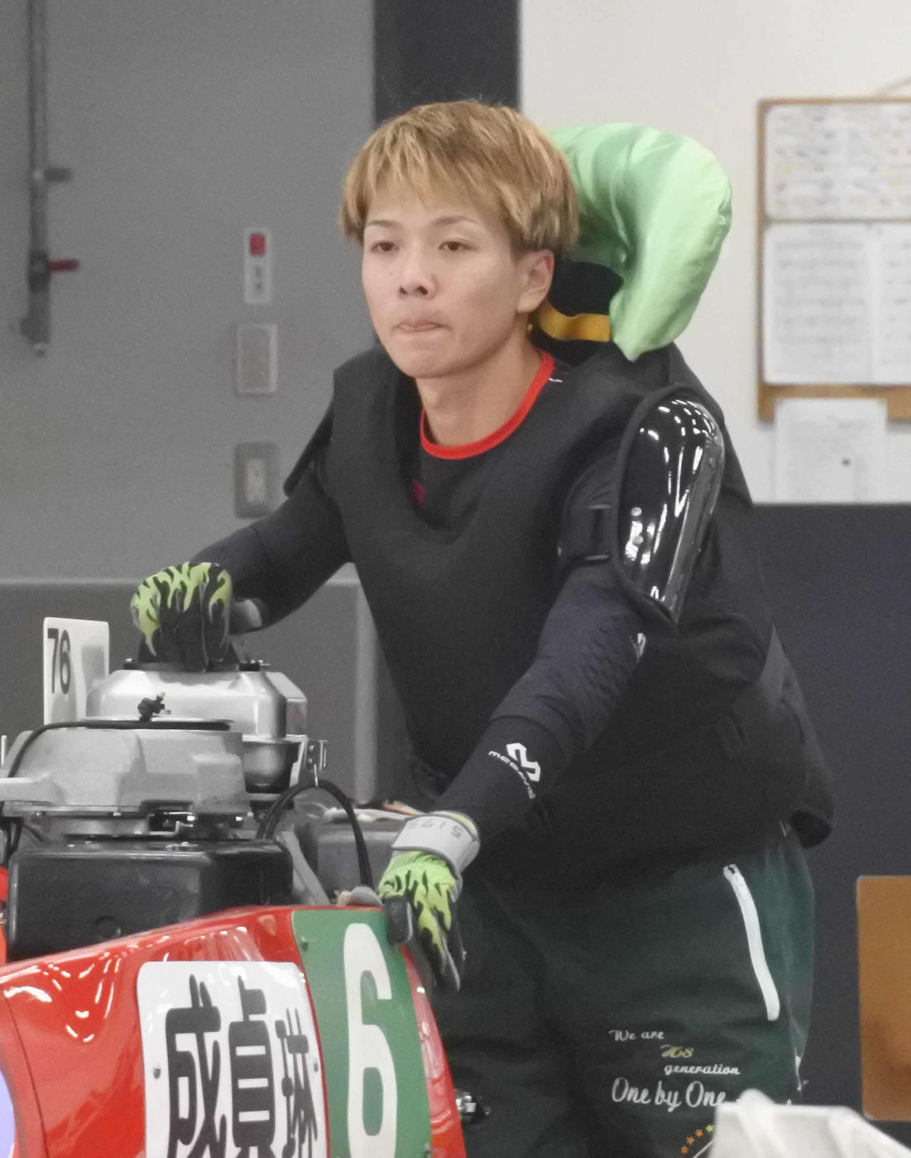 成貞琳平は好調機のパワーを生かしたい
