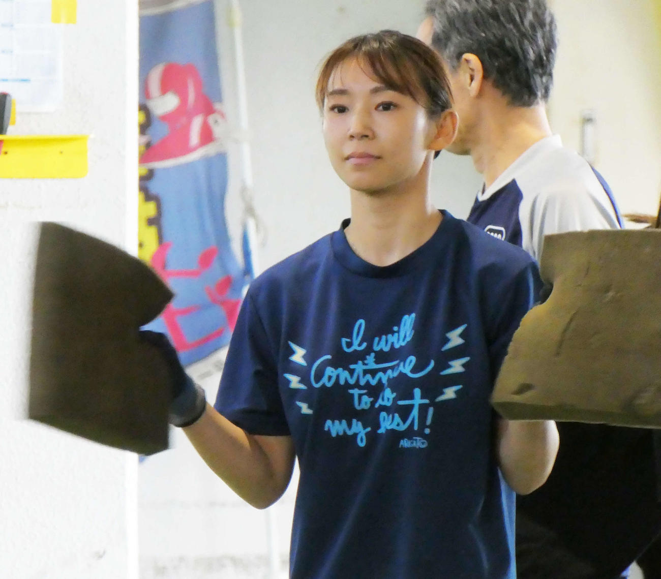 守屋美穂は準優10Rで2着に入り、優勝戦12R6枠を手に入れた（撮影・前原一樹）
