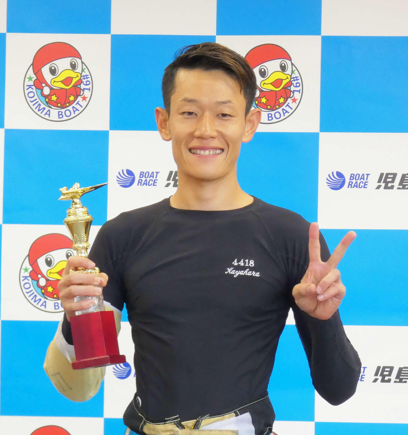 茅原悠紀が今年4度目の優勝を飾った（撮影・前原一樹）