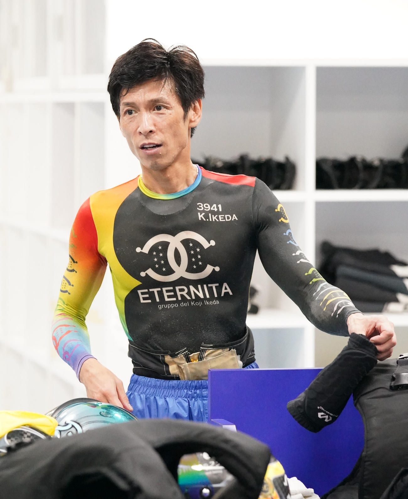 準優10Rをインから逃げ切り、ファイナルの2枠を手にした池田浩二