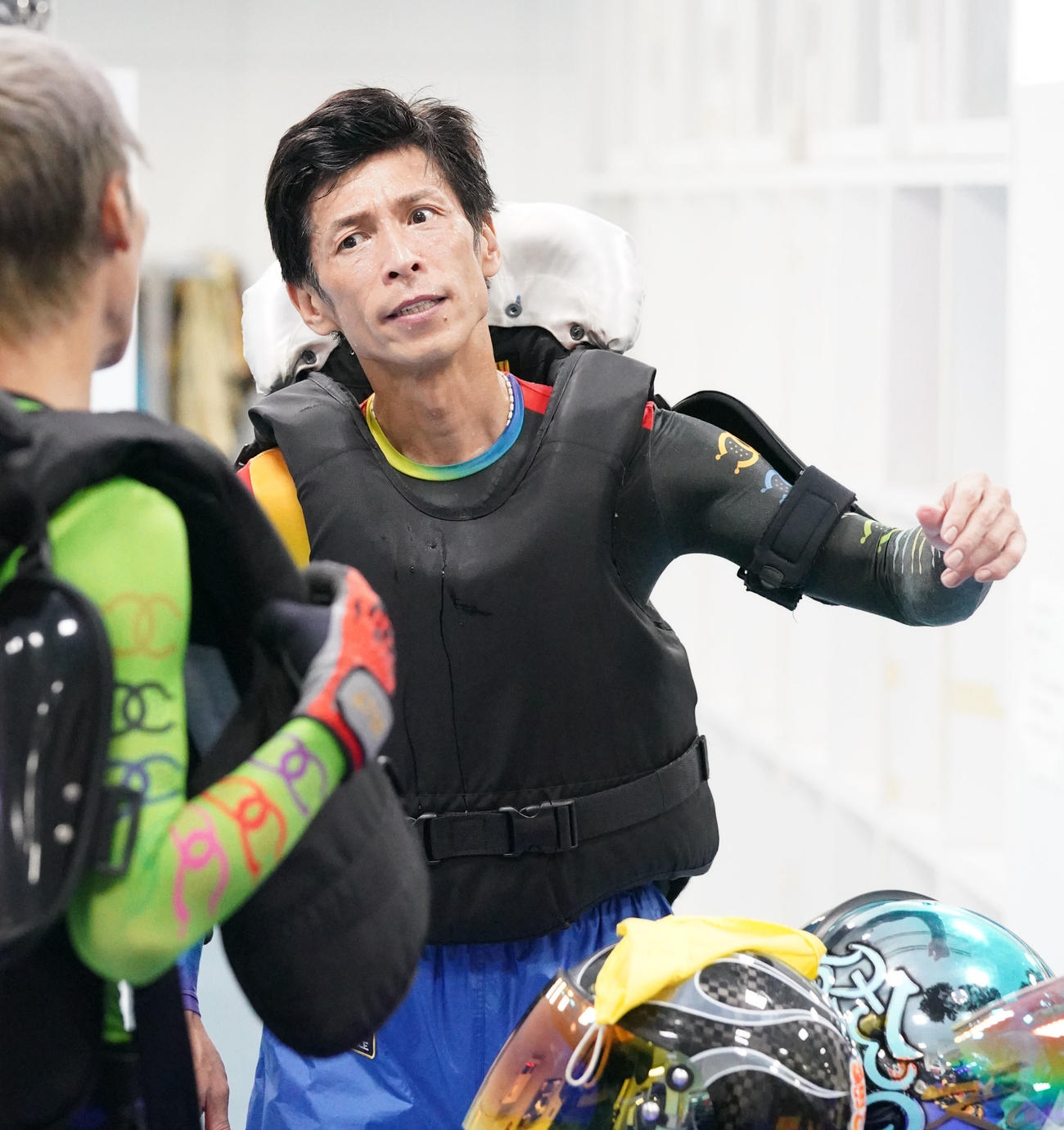 準優10Rをインから逃げ切り、ファイナルの2枠を手にした池田浩二