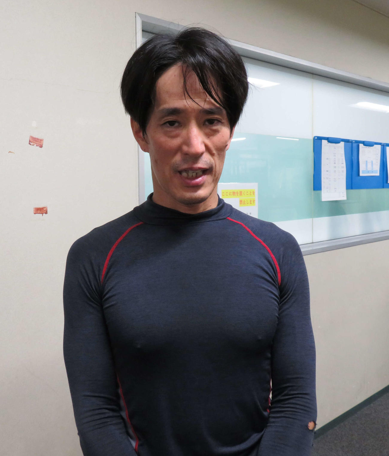 久々の優勝を狙うベテラン四宮哲郎（撮影・栗田文人）