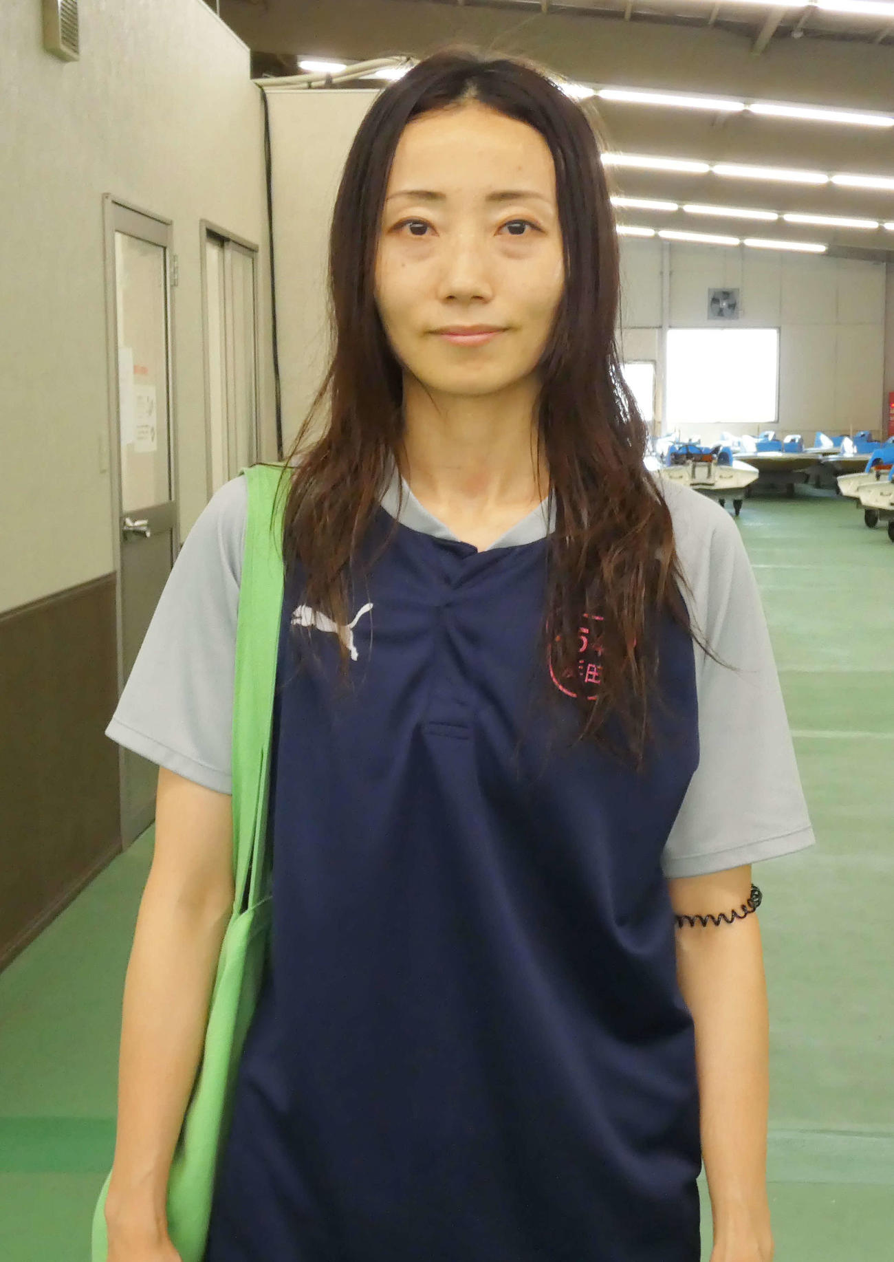 浜田亜理沙は12R優勝戦5枠。展開突ける足を生かしVゴールだ（撮影・前原一樹）