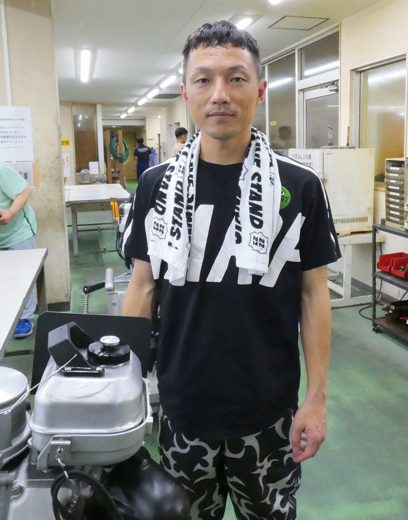 今井貴士は初日3、12Rに登場する（撮影・前原一樹）