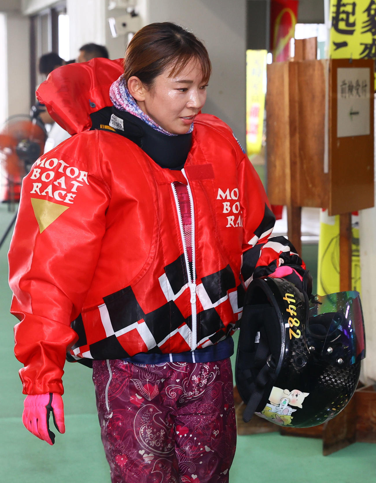 競り合いを制し3着を確保した守屋美穂（撮影・冨田成美）